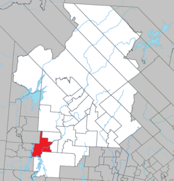 Notre-Dame-de-Pontmain Quebec location diagram